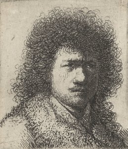 Autoritratto con capelli disordinati, 1628-31